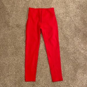 Freddy Red High Waisted 7/8 Length
